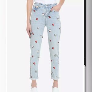 Hello Kitty Light Blue Jeans